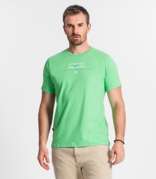 Camiseta Cotton Leve Masculina Diametro Verde