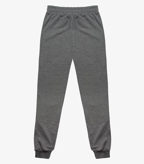 Calça Moletom com Felpa Diametro Cinza