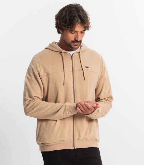 Jaqueta Masculina De Moletom Diametro Marrom