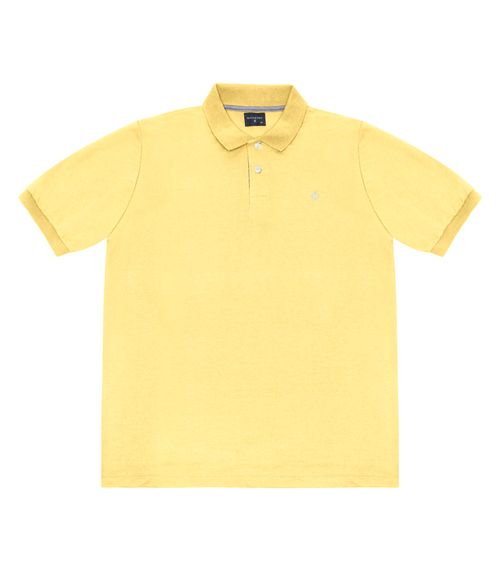 Polo Masculina Básica Diametro Amarelo