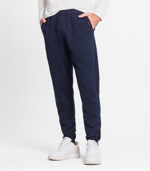 Calça Masculina Em Moletom Diametro Azul