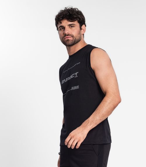 Regata Masculina Diametro Preto