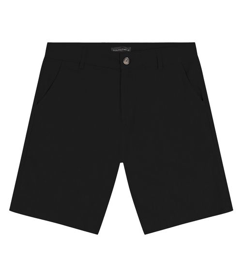 Bermuda Masculina Em Linho Diametro Preto