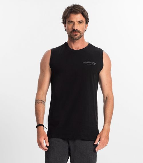 Regata Masculina Diametro Preto