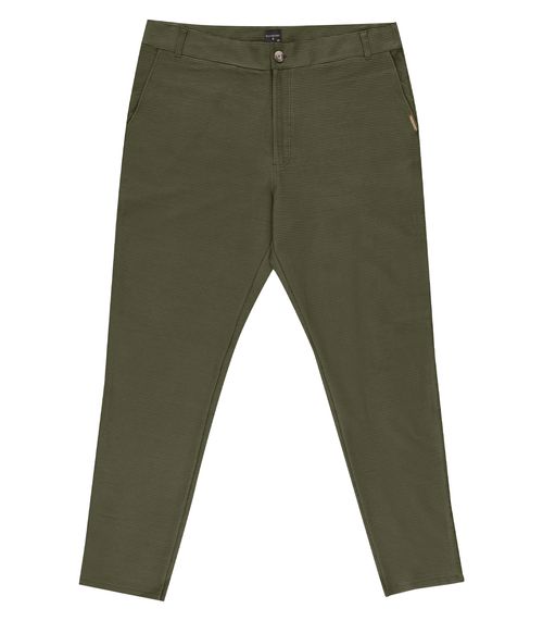 Calça Masculina Plus Size Moletinho Diametro Verde