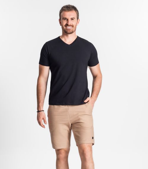 Bermuda Masculina Plus Size Diametro Marrom