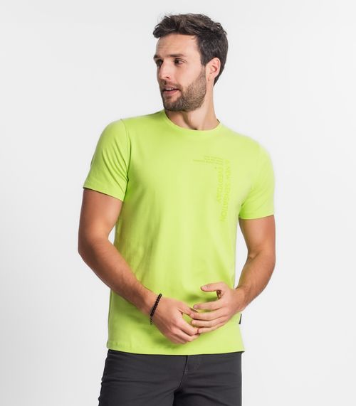 Camiseta Masculina Diametro Verde