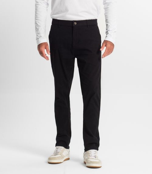 Calça Masculina Em Sarja Diametro Preto