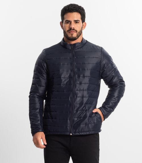Jaqueta Masculina Microfibra Diametro Azul