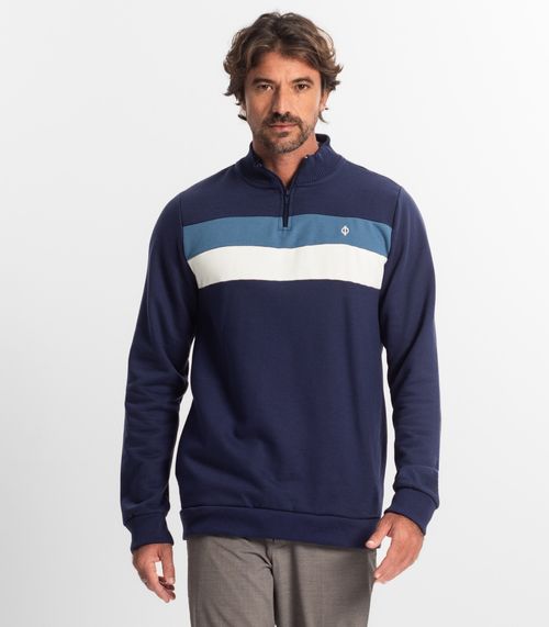 Blusão Masculino Moletom Diametro Azul