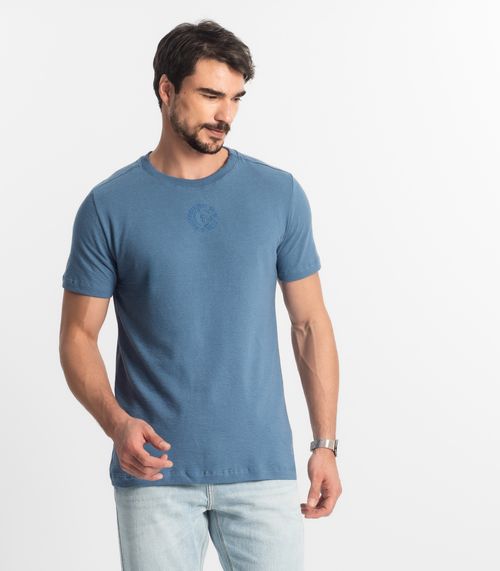 Camiseta Masculina Diametro Azul