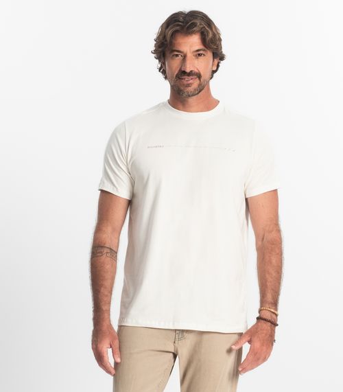 Camiseta Masculina Diametro Bege