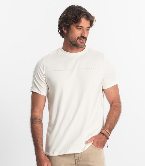 Camiseta Masculina Diametro Bege