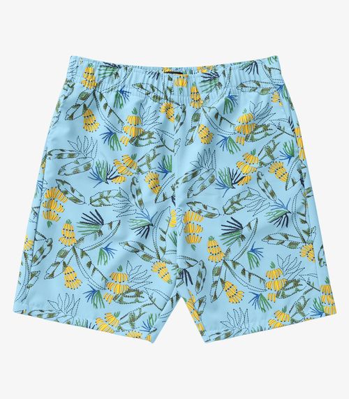 Bermuda Masculina Microfibra Diametro Azul