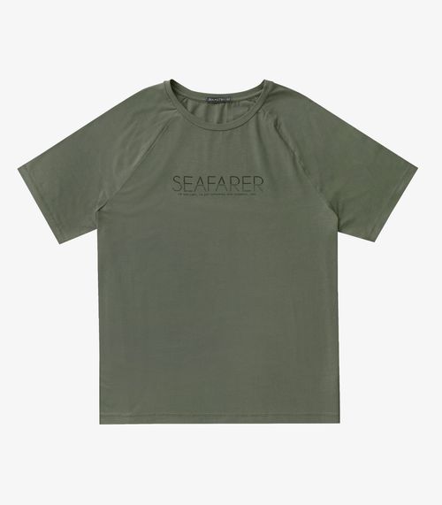 Camiseta Masculina Plus Size Cotton Leve Diametro Verde