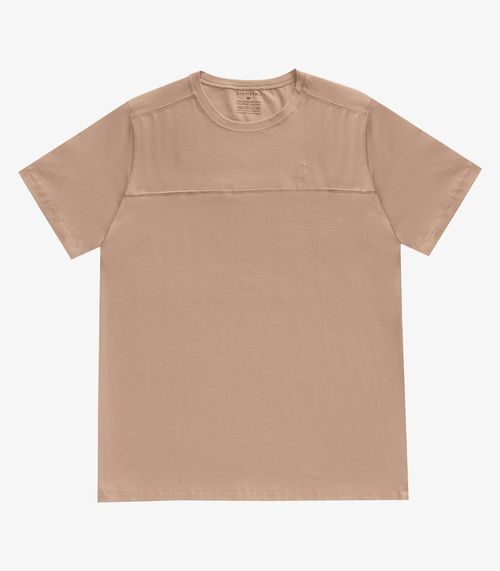 Camiseta Básica Masculina Diametro Marrom