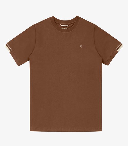Camiseta Masculina Diametro Marrom