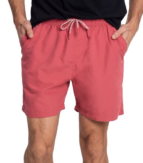 Bermuda Masculina Com Bolsos Tactel Diametro Rosa