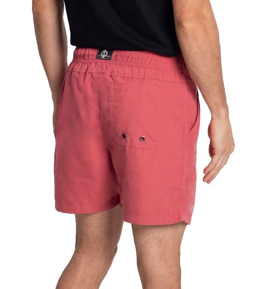 Bermuda Masculina Com Bolsos Tactel Diametro Rosa
