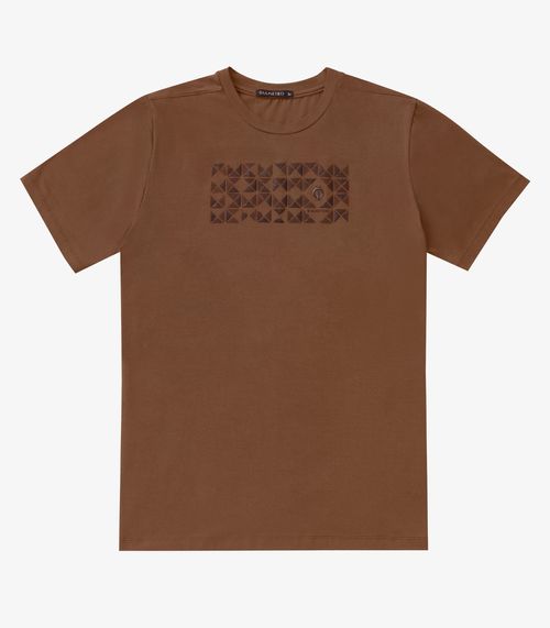 Camiseta Masculina Diametro Marrom
