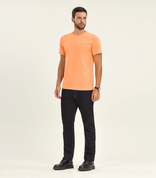 Camiseta Masculina Basica Diametro Laranja