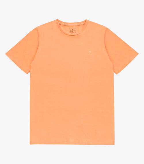 Camiseta Masculina Basica Diametro Laranja