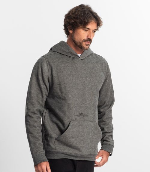 Moletom Masculino Com Capuz Diametro Cinza