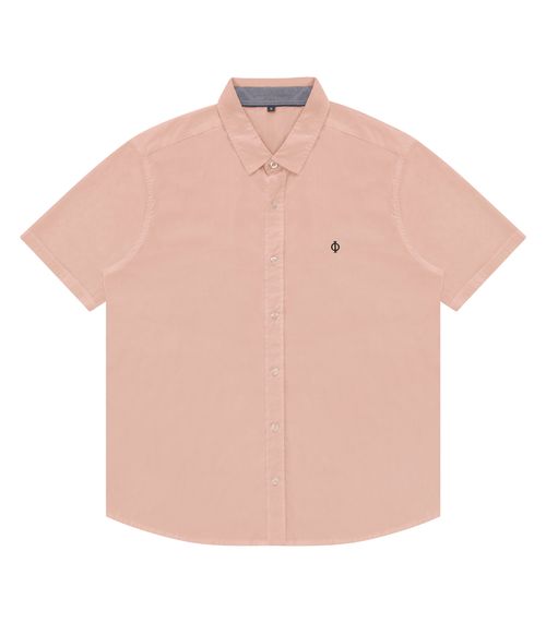 Camisa Masculina Manga Longa Diametro Rosa