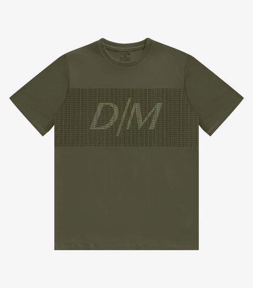 Camiseta Masculina Cotton Leve Diametro Verde