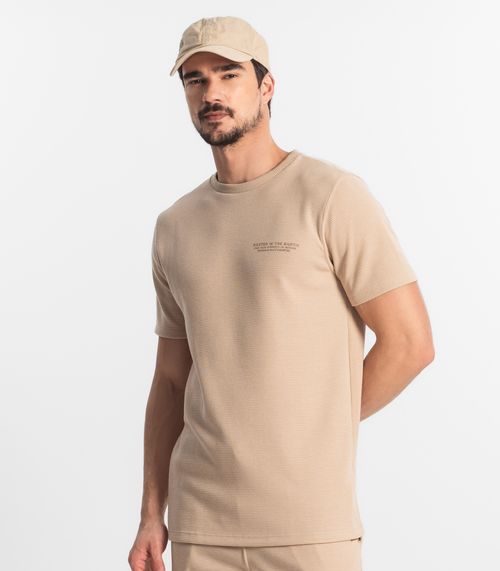 Camiseta Masculina Diametro Marrom