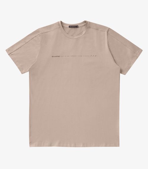 Camiseta Masculina Diametro Marrom