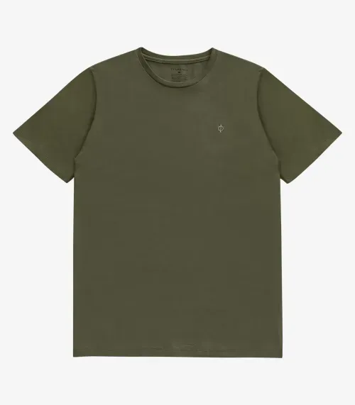 Camiseta Masculina Basica Diametro Verde