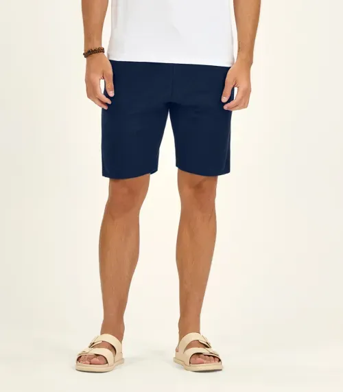 Bermuda Masculino de Moletinho Gorgurinho Diametro Azul