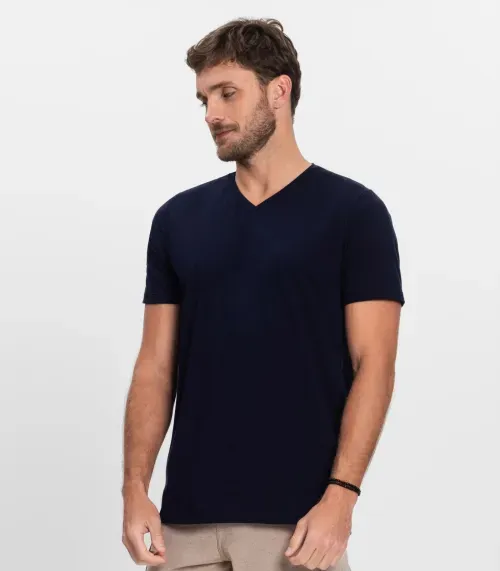Camiseta Masculina Diametro Azul