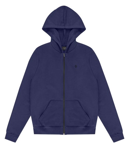 Jaqueta Masculina Moletom Premium Diametro Azul