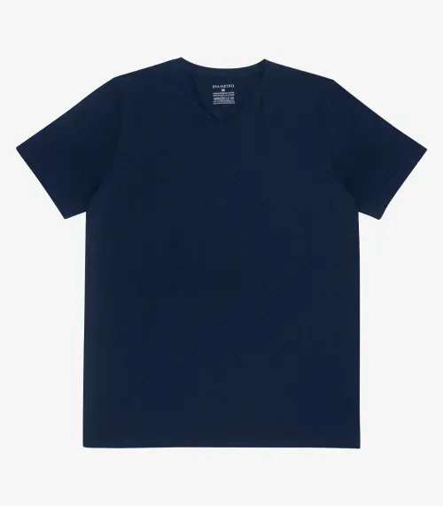 Camiseta Plus Size Masculina Diametro Azul