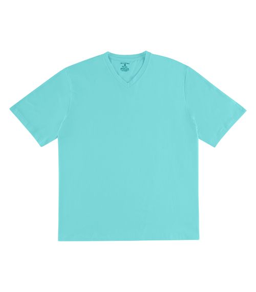 Camiseta Plus Size Masculina Diametro Azul