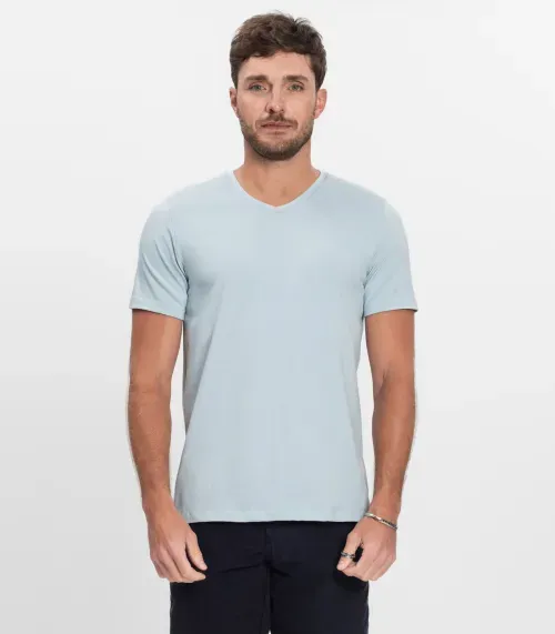 Camiseta Masculina Diametro Azul