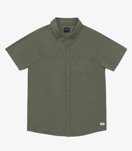 Camisa Masculina Em Tricoline Diametro Verde