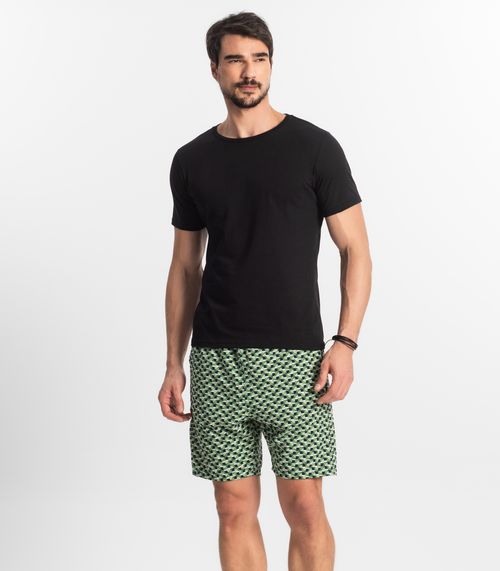 Bermuda Masculina Microfibra Diametro Verde