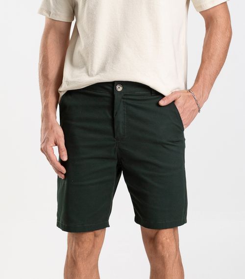Bermuda Masculina em sarja Diametro Verde
