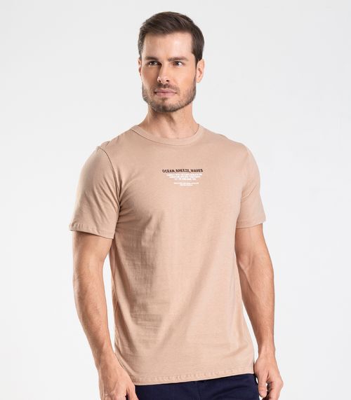 Camiseta Masculina Diametro Marrom