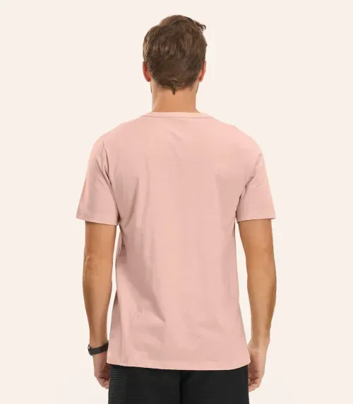 Camiseta Masculina Diametro Rosa