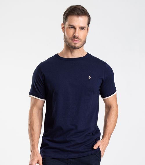 Camiseta Masculina Diametro Azul