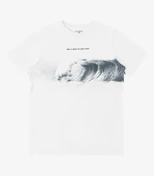 Camiseta Masculina Diametro Branco