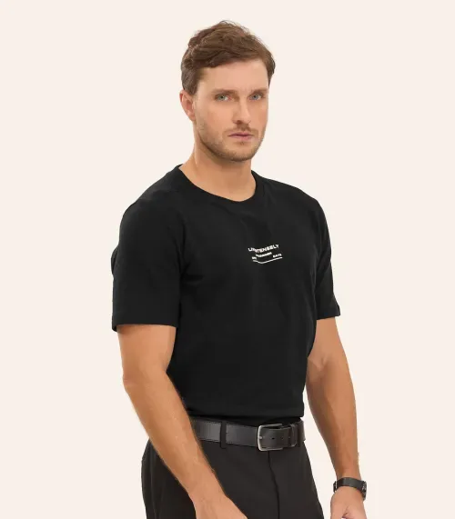 Camiseta Masculina Malhão Fruit Diametro Preto