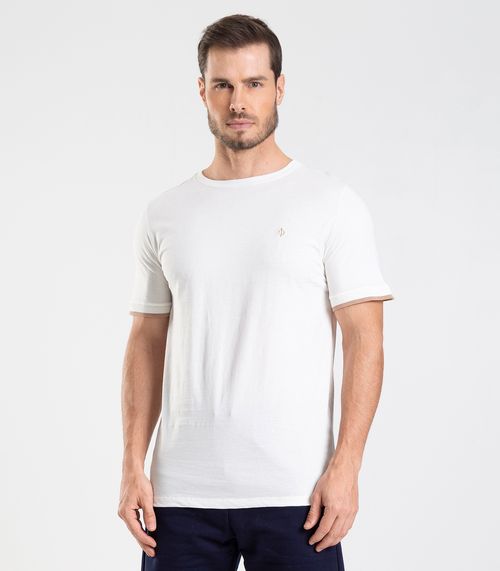 Camiseta Masculina Diametro Bege
