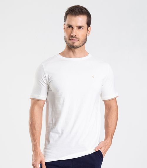 Camiseta Masculina Diametro Bege