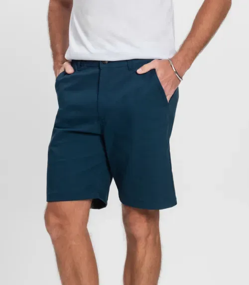 Bermuda Masculina em Sarja Diametro Azul