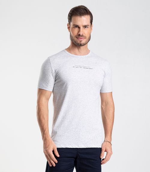 Camiseta Masculina Select Cinza